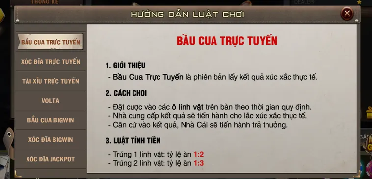 Chinh Phục Sảnh Bầu Cua Live Tại VaoBet Với Trải Nghiệm Cá Cược Đỉnh Cao