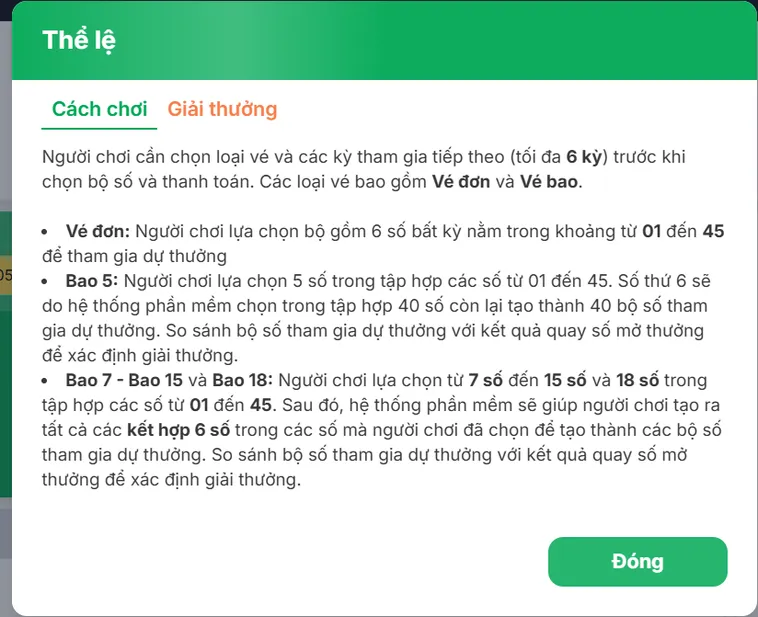 Mega 645 VaoBet Cơ Hội Chinh Phục Jackpot Hàng Chục Tỷ Đồng Đỉnh Cao