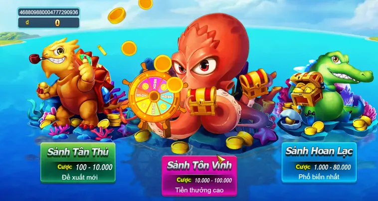 Bắn Cá Mega Fishing Tại VaoBet Săn Kho Báu Đại Dương Đỉnh Cao Nhất