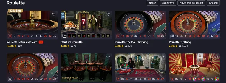 Chinh Phục Vòng Quay Roulette Live Tại VaoBet Với Những Giải Thưởng Khủng
