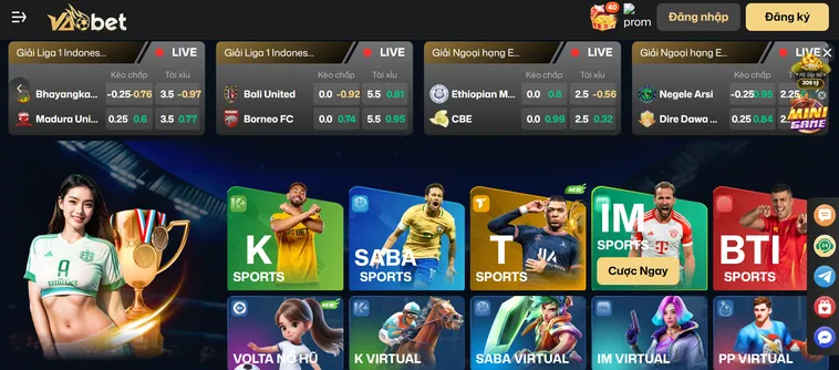 VaoBet - Nhà Cái Vao Bet - Trang Chủ Cá Cược Trực Tuyến Top1