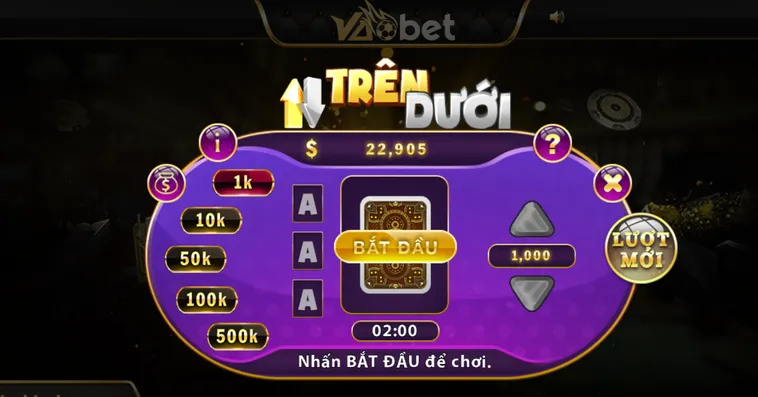 Chinh Phục Đỉnh Cao Game Nhanh Trên Dưới Tại VaoBet Với Những Trải Nghiệm Tuyệt Vời