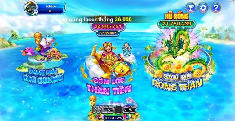 Săn Tìm Kho Báu Vĩ Đại Cùng Bắn Cá Tỷ Phú Đại Dương Tại VaoBet Đẳng Cấp