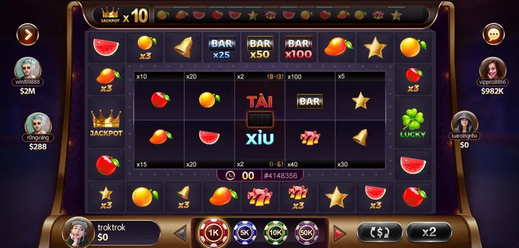 Khám Phá Sức Hấp Dẫn Của Slot Game Xèng Tài Xỉu Tại VaoBet Cho Mọi Người